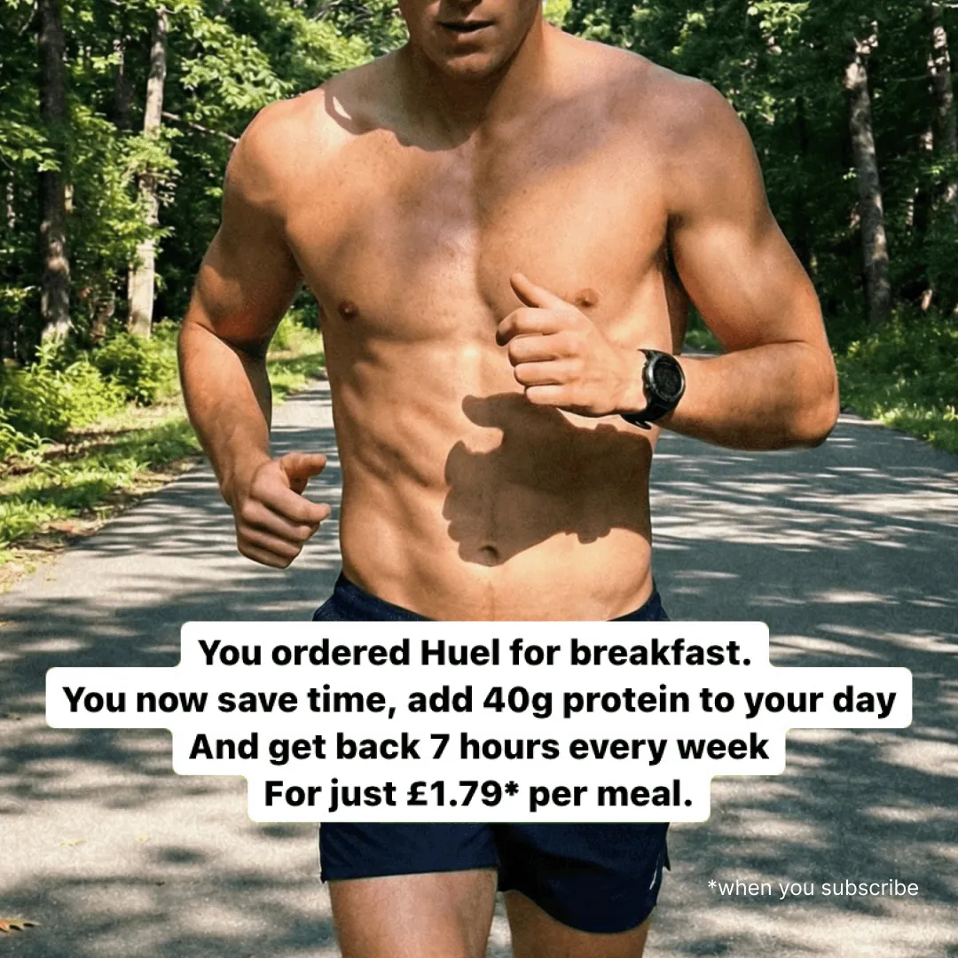 man running